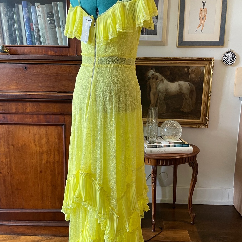 ALICE + OLIVIA Harper Maxi dress sz 10 NWT - Picture 3 of 5